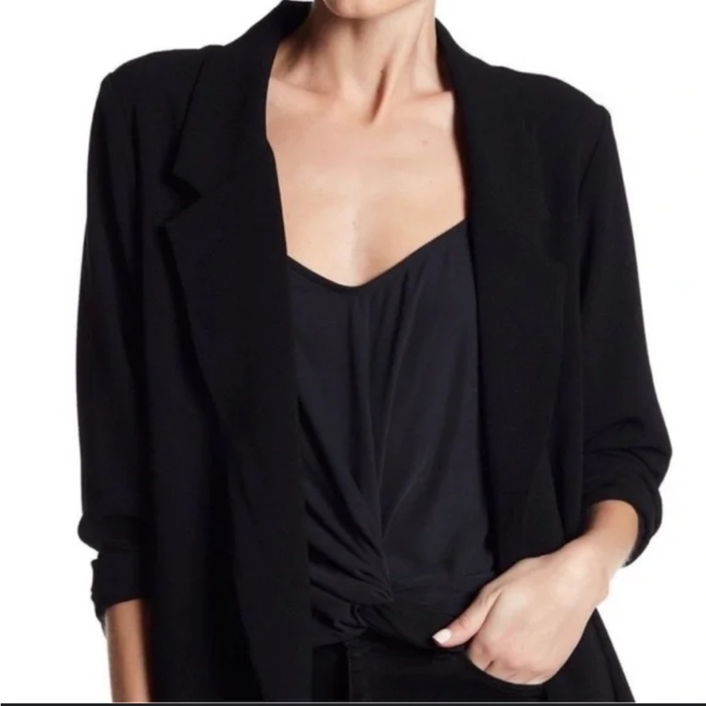 Casual Black Blazer